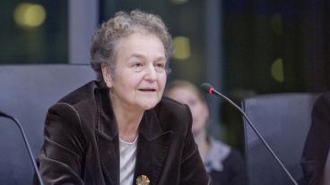 Herta Däubler-Gmelin, före detta tysk justitieminister, vill att författningsdomstolen granskar EU:s finanspakt och krisfond.