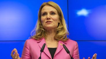 Den danska statsministern Helle Thorning-Schmidt. Arkivbild.