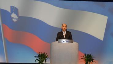 Janez Janša vill bli ny premiärminister i Slovenien. Arkivbild.