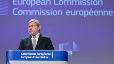 EU:s budgetkommissionär Johannes Hahn levererade onsdagens EU-besked till Ungern.