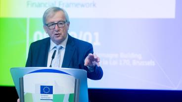 EU-kommissionens ordförande Jean-Claude Juncker vill se en större EU-budget de kommande åren då EU har fått nya uppgifter. 