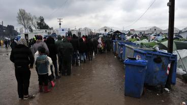 Enligt ett förslag ska inget EU-land tvingas att ta emot flyktingar.  Arkivbild. 