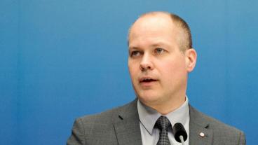 Justitie- och migrationsminister Morgan Johansson (S). Arkivbild.