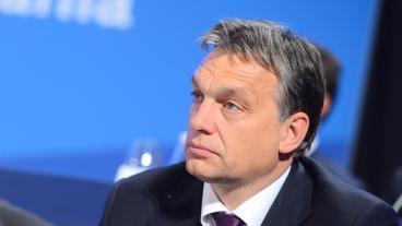 Ungerns premiärminister Viktor Orbáns konservativa Fidesz har supermajoritet i parlamentet. Arkivbild.