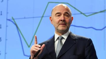EU-kommissionens ekonomikommissionär Pierre Moscovici. 