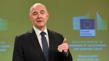 EU:s ekonomikommissionär Pierre Moscovici.