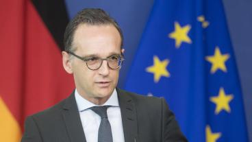 Heiko Maas är socialdemokratisk tysk utrikesminister. Arkivbild.