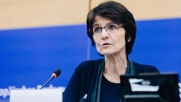 EU-kommissionens Marianne Thyssen, med ansvar för sociala frågor, presenterade kommissionens förslag om ändrade beslutsregler inom socialpolitiken.