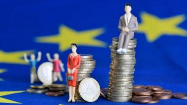 Lönegapet mellan män och kvinnor i EU är 14 procent. Arkivbild.