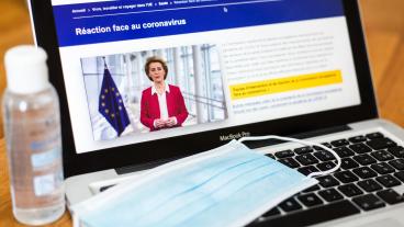 EU:s åtgärder mot coronaviruset handlar främst om att begränsa spridningen och de negativa ekonomiska konsekvenserna. Arkivbild