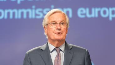 EU:s chefsförhandlare Michel Barnier. Arkivbild.