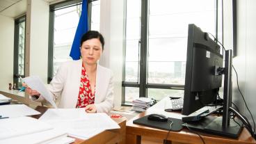 EU-kommissionens vice ordförande Věra Jourová. Arkivbild.
