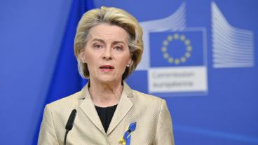 Kommissionsordförande Ursula von der Leyen.