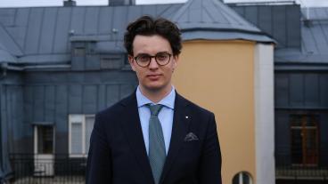 Johannes Nathell, skattepolitisk sekreterare  Fria moderata studentförbundet.
